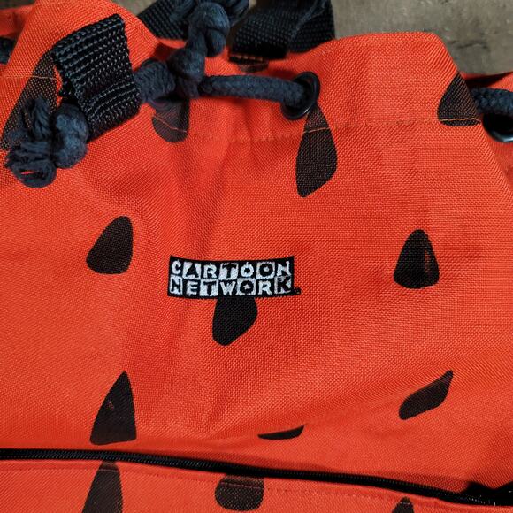Vintage Flintstones Drawstring Backpack Satchel Bag main image 4